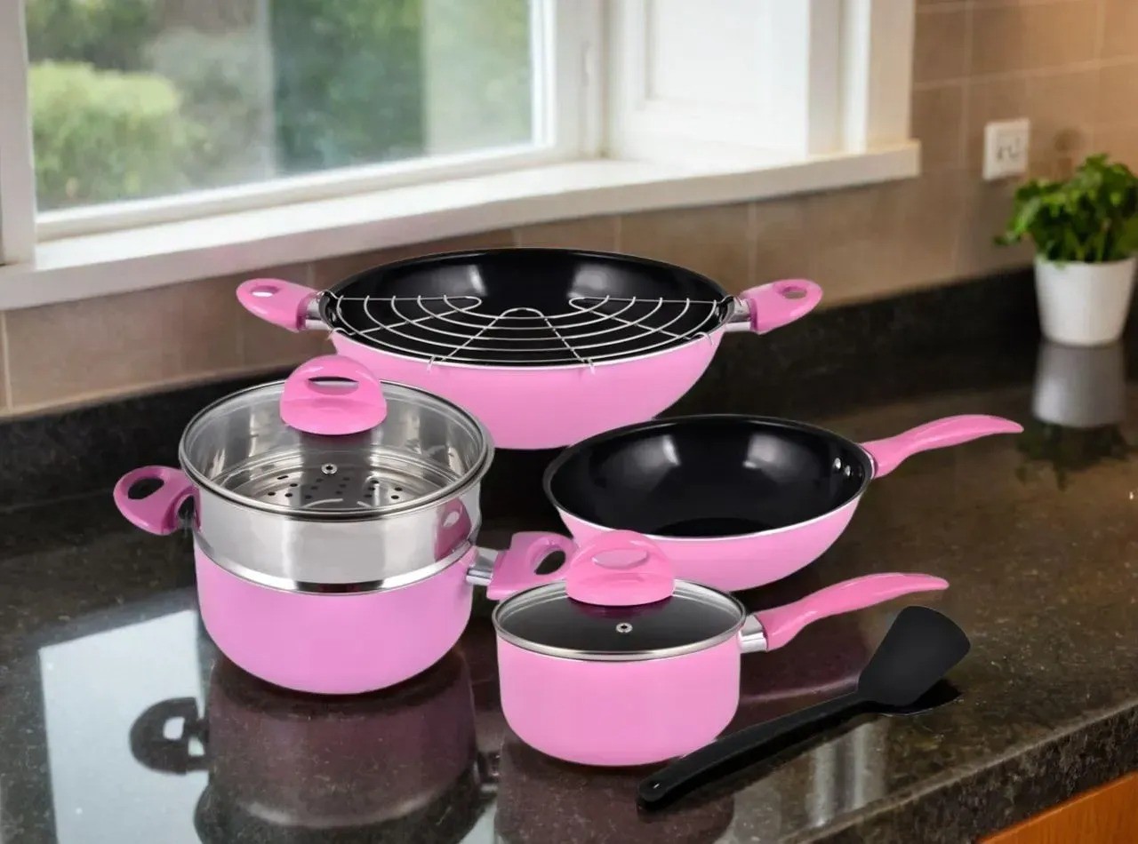 V709 Pink Peralatan Masak Praktis